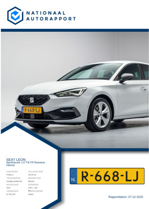 Afbeelding van het Nationaal Autorapport