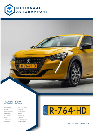 Afbeelding van het Nationaal Autorapport