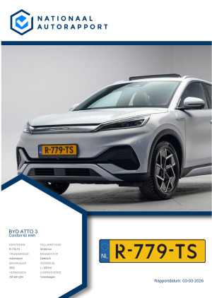 Afbeelding van het Nationaal Autorapport