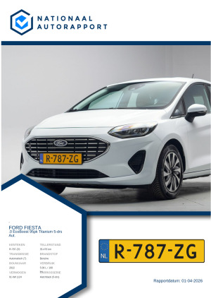 Afbeelding van het Nationaal Autorapport