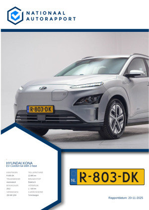 Afbeelding van het Nationaal Autorapport