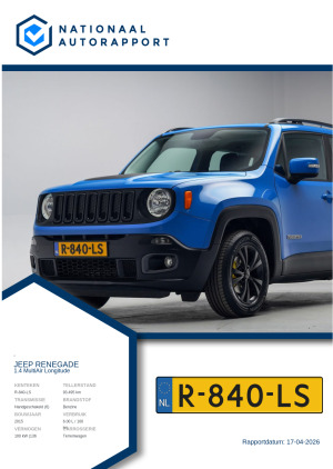 Afbeelding van het Nationaal Autorapport