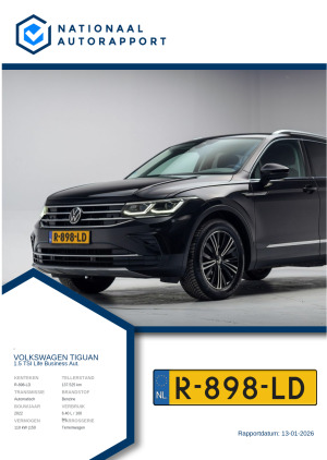 Afbeelding van het Nationaal Autorapport