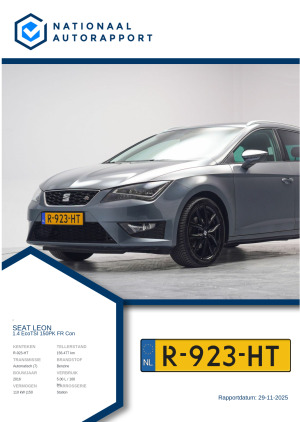 Afbeelding van het Nationaal Autorapport