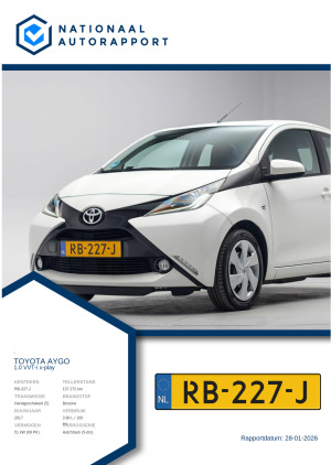 Afbeelding van het Nationaal Autorapport