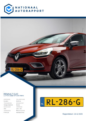 Afbeelding van het Nationaal Autorapport