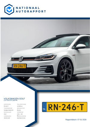 Afbeelding van het Nationaal Autorapport