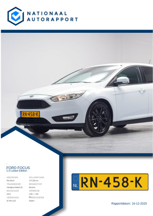 Afbeelding van het Nationaal Autorapport