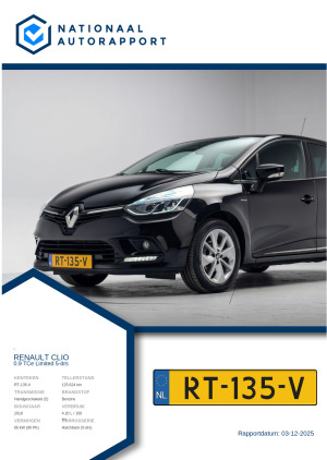 Afbeelding van het Nationaal Autorapport