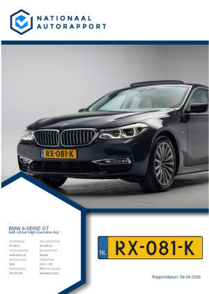 Afbeelding van het Nationaal Autorapport