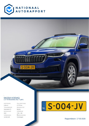 Afbeelding van het Nationaal Autorapport