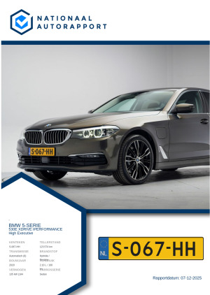 Afbeelding van het Nationaal Autorapport