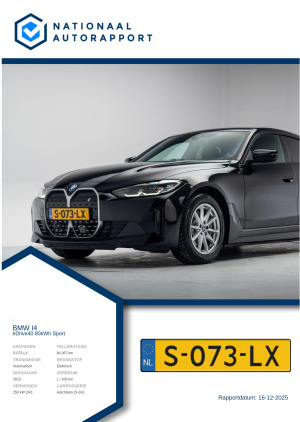 Afbeelding van het Nationaal Autorapport