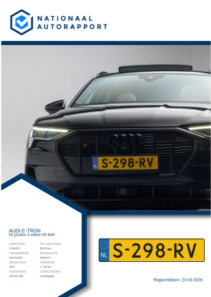 Afbeelding van het Nationaal Autorapport