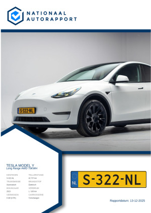 Afbeelding van het Nationaal Autorapport