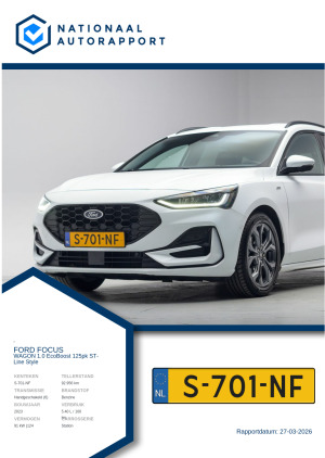 Afbeelding van het Nationaal Autorapport