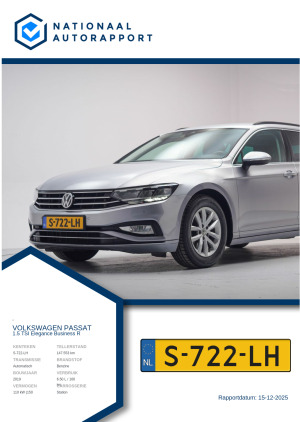 Afbeelding van het Nationaal Autorapport