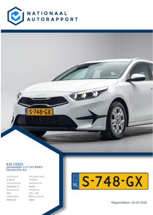 Afbeelding van het Nationaal Autorapport