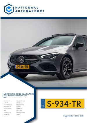 Afbeelding van het Nationaal Autorapport