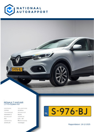 Afbeelding van het Nationaal Autorapport