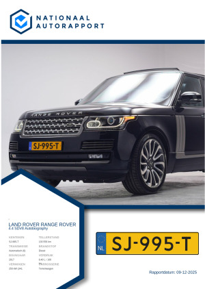 Afbeelding van het Nationaal Autorapport