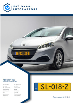 Afbeelding van het Nationaal Autorapport