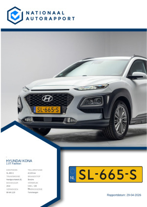 Afbeelding van het Nationaal Autorapport