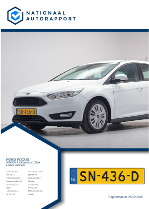 Afbeelding van het Nationaal Autorapport