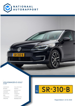 Afbeelding van het Nationaal Autorapport