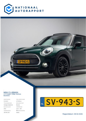 Afbeelding van het Nationaal Autorapport