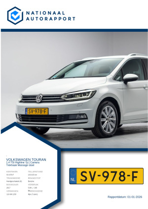 Afbeelding van het Nationaal Autorapport