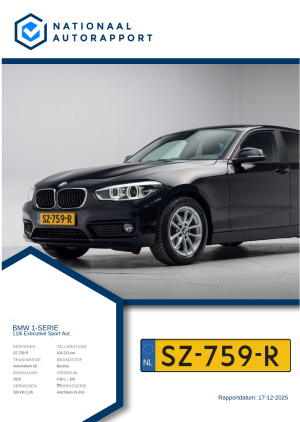 Afbeelding van het Nationaal Autorapport