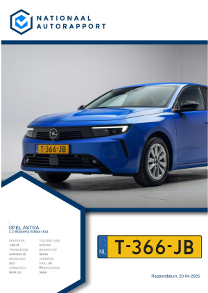 Afbeelding van het Nationaal Autorapport