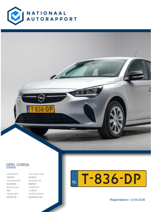 Afbeelding van het Nationaal Autorapport