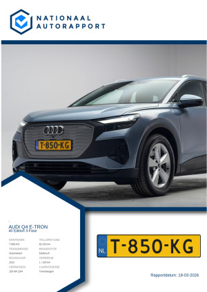 Afbeelding van het Nationaal Autorapport