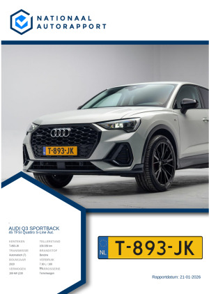 Afbeelding van het Nationaal Autorapport