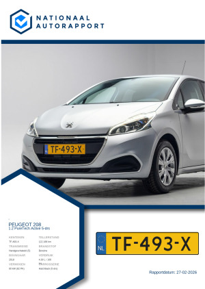 Afbeelding van het Nationaal Autorapport