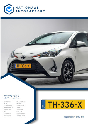 Afbeelding van het Nationaal Autorapport