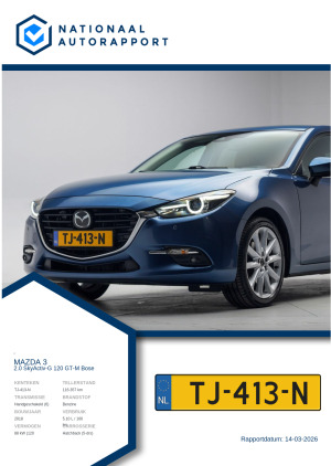 Afbeelding van het Nationaal Autorapport