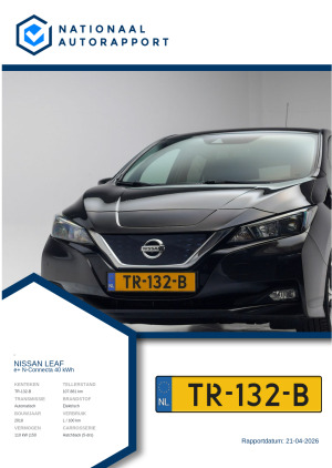 Afbeelding van het Nationaal Autorapport