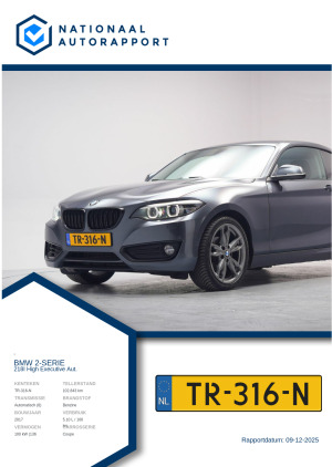 Afbeelding van het Nationaal Autorapport