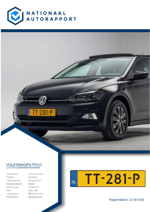 Afbeelding van het Nationaal Autorapport