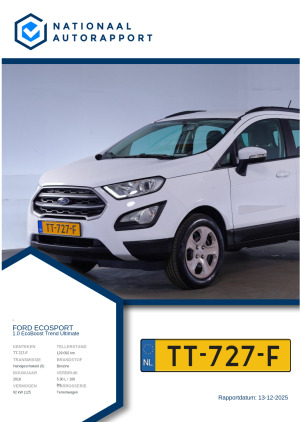 Afbeelding van het Nationaal Autorapport