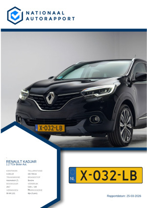 Afbeelding van het Nationaal Autorapport