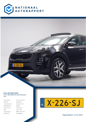 Afbeelding van het Nationaal Autorapport