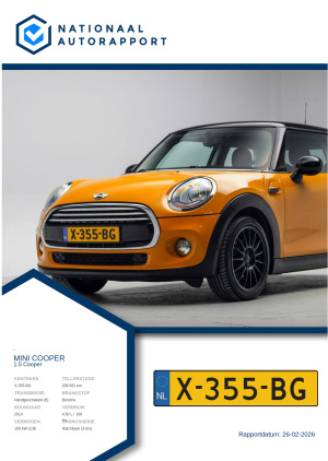 Afbeelding van het Nationaal Autorapport