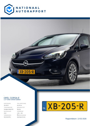 Afbeelding van het Nationaal Autorapport