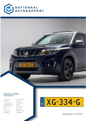 Afbeelding van het Nationaal Autorapport