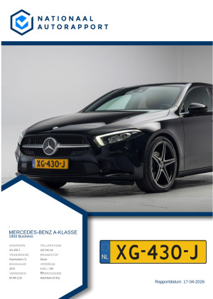 Afbeelding van het Nationaal Autorapport