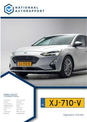 Afbeelding van het Nationaal Autorapport